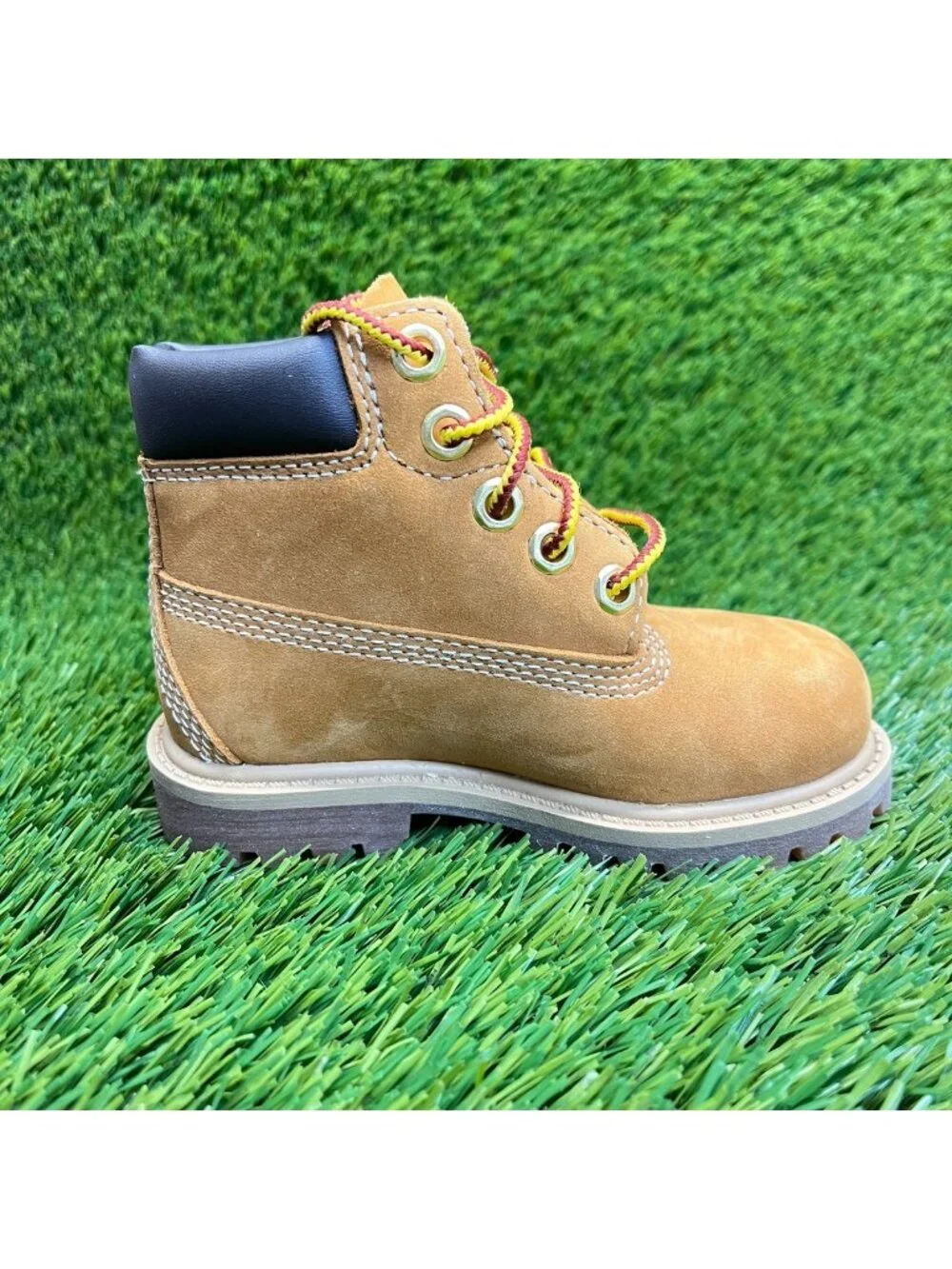 Timberland Premium 6-Inch Toddler Size 6.5C Brown Outdoor Waterproof Ankle Boots